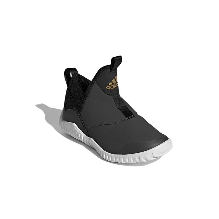 Adidas Rapidazen C Non-Slip Wear-Resistant Mid-Top Kids Training Shoes Kids Training Shoes Black EE8121