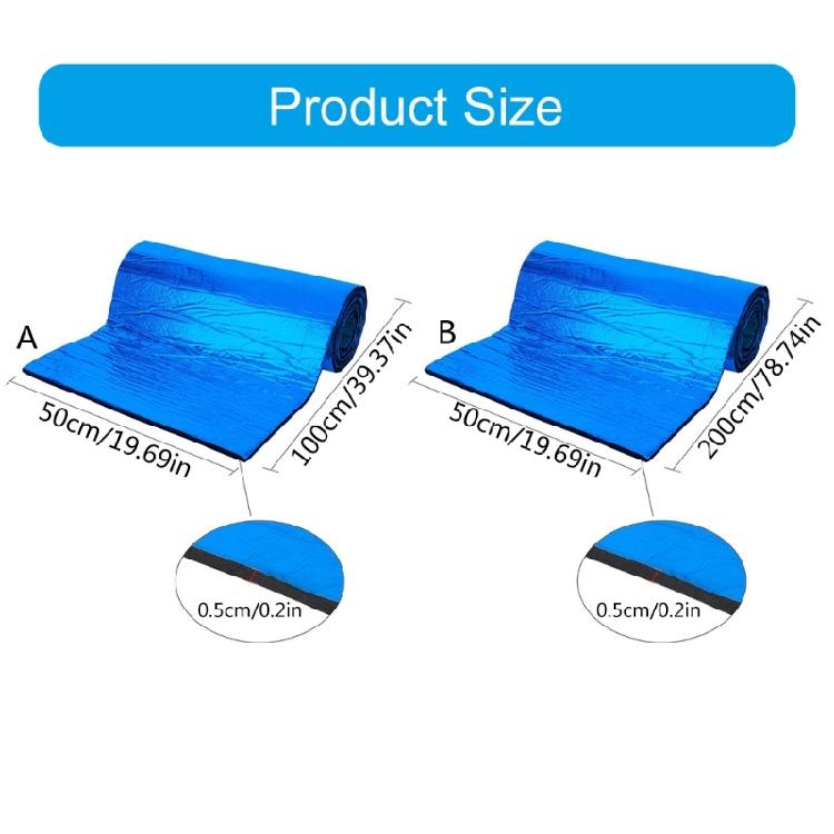 20''x79'' Car Sound Deadening & Heat Insulation Closed Cell Foam Sound Deadener for Garage Door Trunk Hood