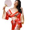 Sexy Plus Cosplay Oiran Floral Japanese Mini Extremely XJ R-Dream Yukata, Size, Costume, Kimono, Erotic, Women's, Print, Style, Yukata, Erotic,