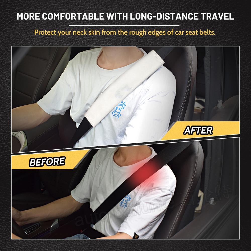 Tesla Car Safety Belt Shoulder Protection Seat Cover For Tesla Model 3 Model Y 2023 2022   Interior