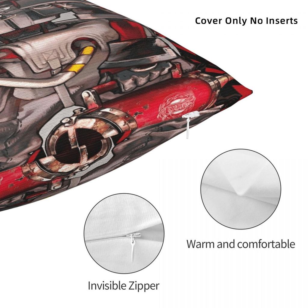 Trendy Home Gachiakuta Manga RudoDecorations Pillowcase Accessories Zanka Riyo Enjin Pillow Covers Zipper Multi Size