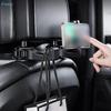 Multifunction Rear Headrest Hook Car Phone Holder Adjustable Automobile Headrest Phone Clip For GPS