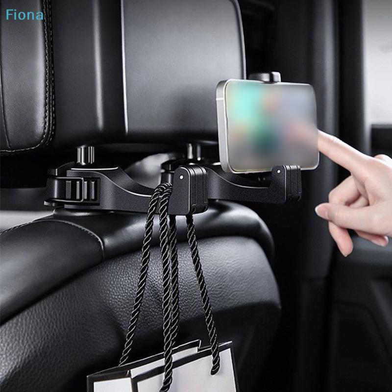 Multifunction Rear Headrest Hook Car Phone Holder Adjustable Automobile Headrest Phone Clip For GPS