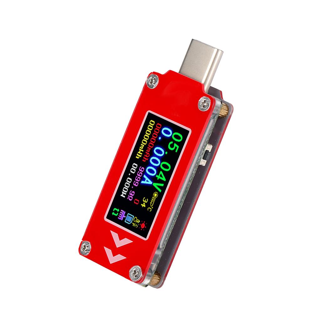 Current Tester, Voltage Capacity Color Display PD   Type C Detector Meter for Mobile Phone Laptop Power Bank