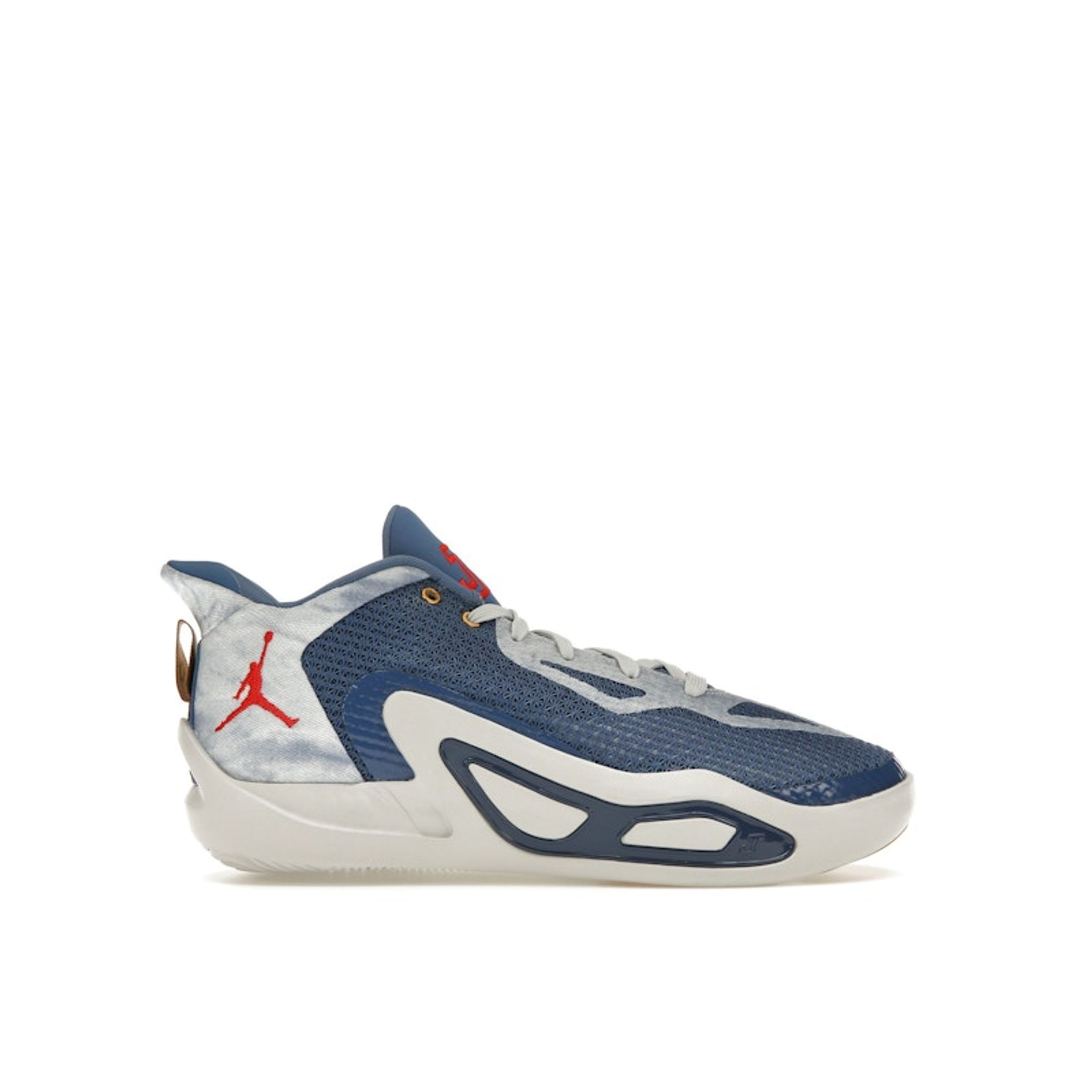 

Air Jordan Tatum 1 GS Деним Детские Кроссовки Синий Камень-Синий Университетский-Красный DX5359-400 36.5