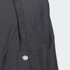 Adidas Originals Puffer Po Basketball Jacket Solid Logo Basketball Pullover Men Jacket Black IK3562