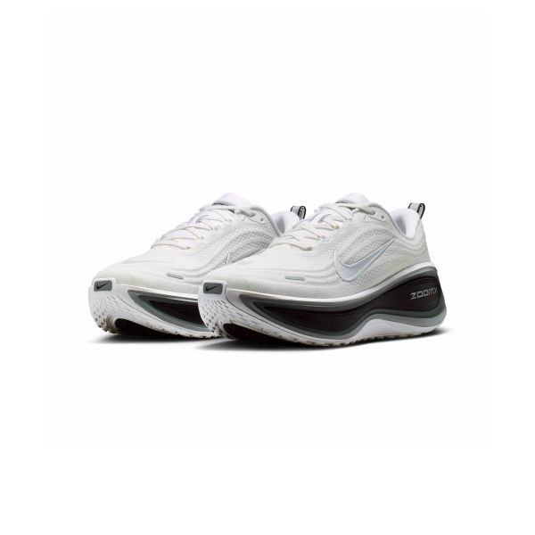 Nike Vomero Plus לבן שחור אפור קריר נעלי סניקרס לגברים כסף מתכתי II7181-102