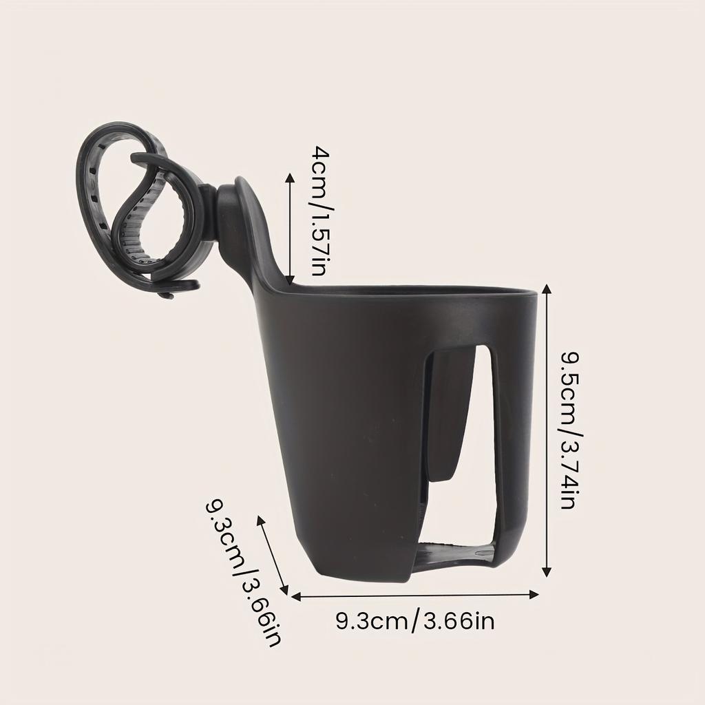 Multi-Functional Elastic Bottle Holder with 2-in-1 Phone Cup Holder, Portable Stroller Accessory, Stroller Accessory