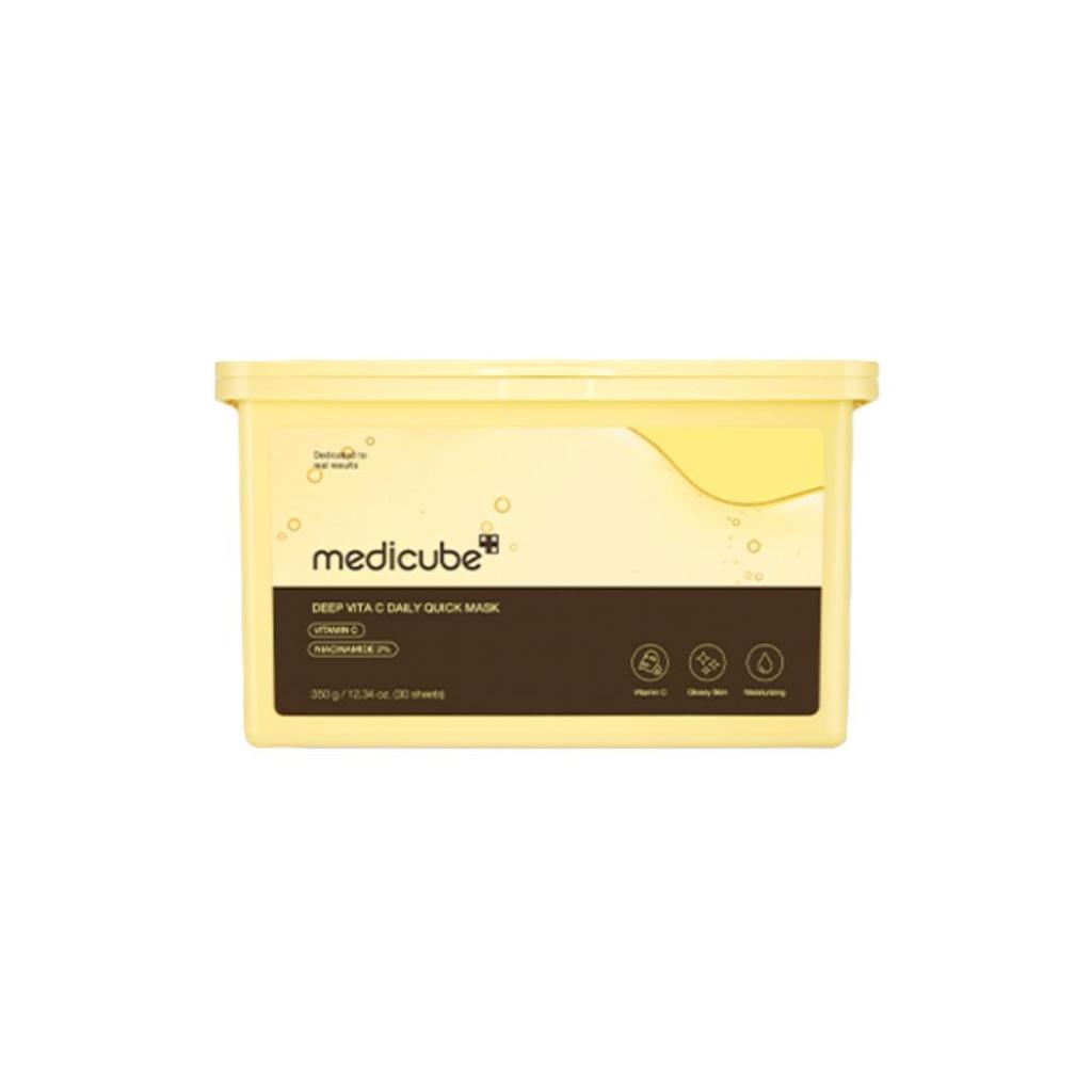 Medicube Deep Vita C Daily Quick Mask 350ml (30 Sheets)  (3 Options)