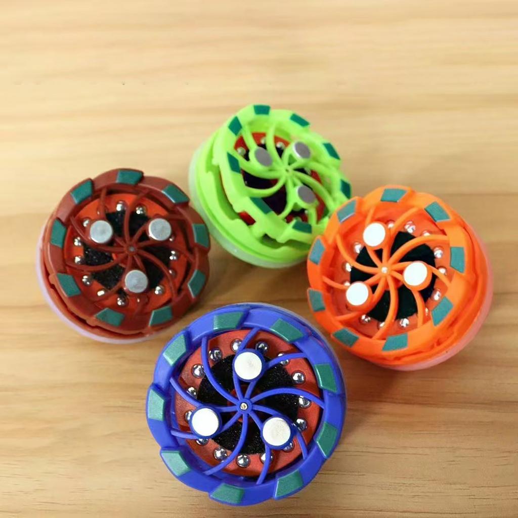 Yaratıcı El Feneri Havai Fişek Jiroskopu Ateşlenecek, Dönecek Işık, İki Oyuncu İçin Jiroskop Çarpışma Oyuncağı