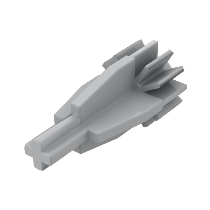 50g Small Particle MOC 4869 Building Block Parts: Airplane Engine Joint & Fan Blade Compatible Standard