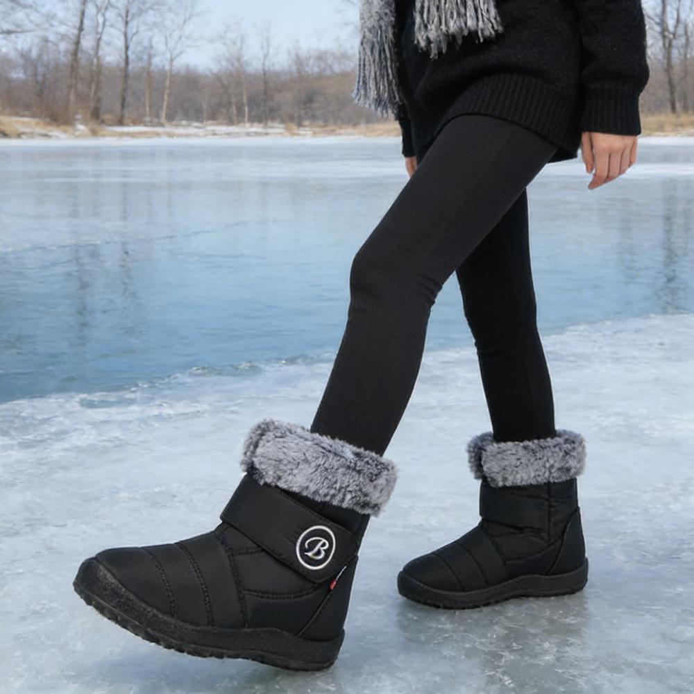 Winter-Schneestiefel, Damenstiefel, wasserdichte Stiefel für Damen
