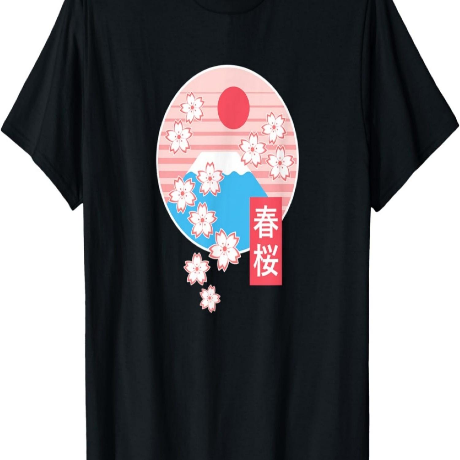Vaporwave Sakura  Cherry Blossom Pastel Aesthetic T-Shirt S