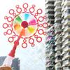 1 Set Bubble Machine Creative Windmill Bubble Maker Machine Manual Blowing