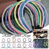 1Yard Rhinestone Tube Trim Resin Cord Sewing Chain for Clothing Shoe Headwear DIY Costume Decoration Applique Craft Accessories