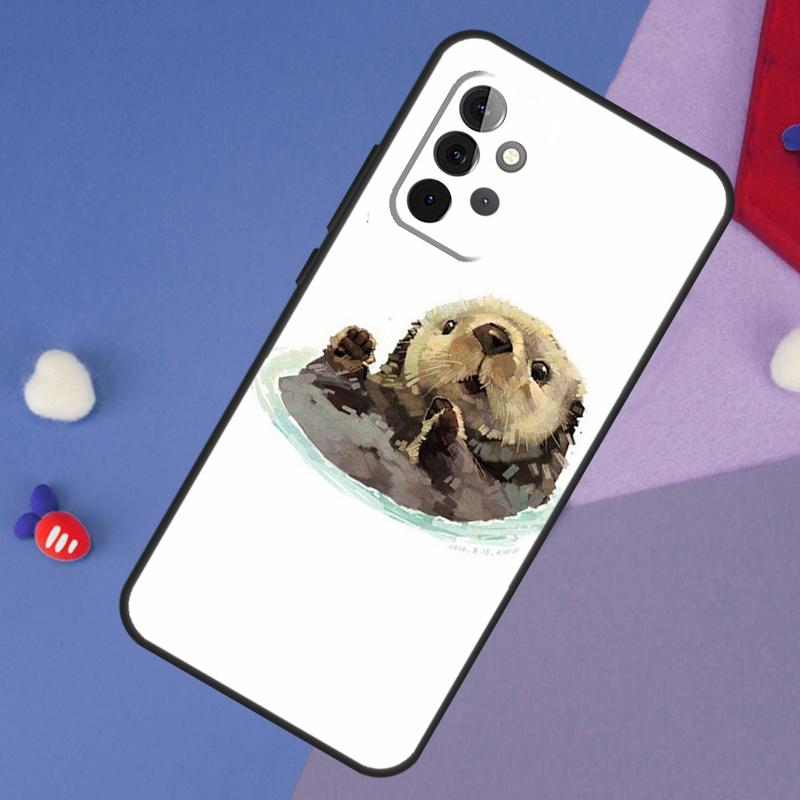 

Чехол с животным Выдра для Samsung Galaxy A14 A56 A36 A26 A16 A06 A54 A34 A12 A32 A52 A13 A33 A53 A15 A35 A55 Samsung A23