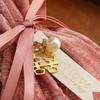Dust Protect Gift Bag Ribbon Bow Drawstring Bag Portable Bag Velvet Candy Box  Party Candy