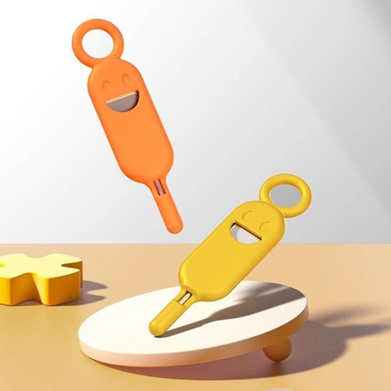 Narzędzie do wyjmowania karty z telefonu komórkowego Narzędzie do otwierania Narzędzie do wyjmowania tacki na kartę z pinami do wysuwania i ochronnym silikonowym etui