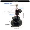 360 Rotation Truck Car Phone Mount 17mm Suction Cup Base High Strength PC Holder Secure Viewing Suitable for Trucks Car