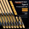 1Pcs Fast Charging Cable For Macbook Huawei 140W Universal Laptop 5V 9V 20V DC Female To USB C Type C PD Power Adapter Converter