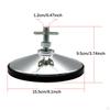 Game Table Leg Leveler Hardware Non Skid Pad Adjustable Height Raiser Feet 6.1inch for Air Hockey