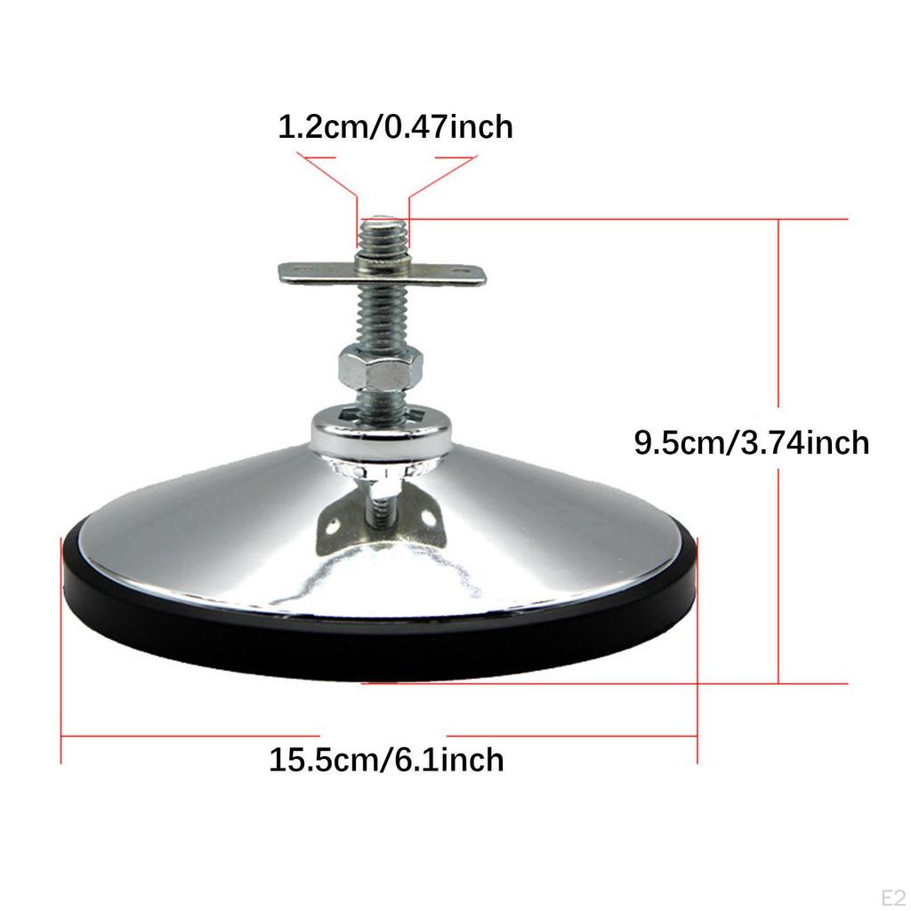 Game Table Leg Leveler Hardware Non Skid Pad Adjustable Height Raiser Feet 6.1inch for Air Hockey