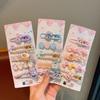 Children'S Cartoon Hairpin Rabbit Police Officer Side Clip Side Bangs Hairpin Cute Girl Baby Headgear Broken Hair Clip