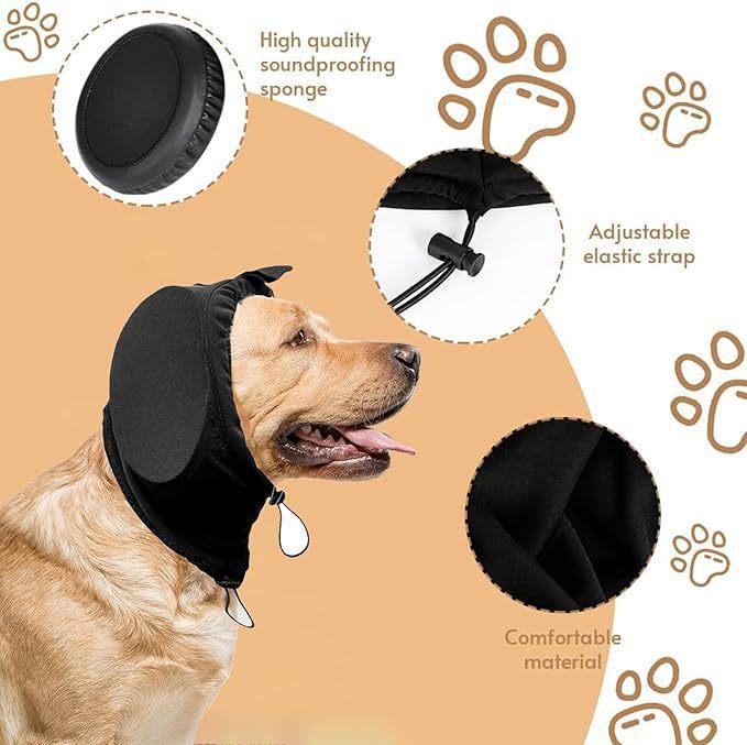 Hunde-Gehörschützer mit Geräuschunterdrückung zum Schutz vor Donner und Feuerwerk