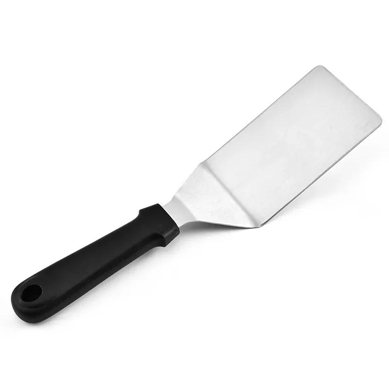 403 Stainless Steel Flat Top Grill Professional Spatula & Scraper Set Flipper Griddle Accessory Tool Kit Kitchen BBQ серебряный