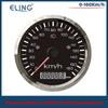 ELING 85mm GPS Speedometer 0-125MPH 0-160MPH 0-200MPH Odometer Left Right High Beam with Red Yellow Backlight for Auto Truck RV