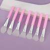 Slant Tail Rod Soft Head Silicone Mask Brush Hydrotherapy Application Mud Film Face Application Silicone Beauty Salon Film Adjustment Brush
