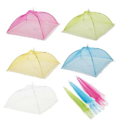 Insects Mesh Umbrella Kitchen Storage Food Shade Kitchen Protect Food Fruits Casing Vegetables Hood