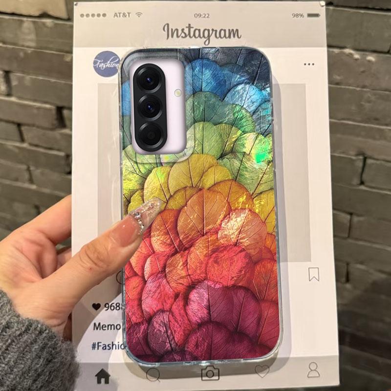 Pink Flower Girls Women Phone Case For Samsung Galaxy A56 A16 A17 A26 A36 A06 A07 A55 A35 A25 A54 S24 S25 Ultra S22 S23 FE Cover