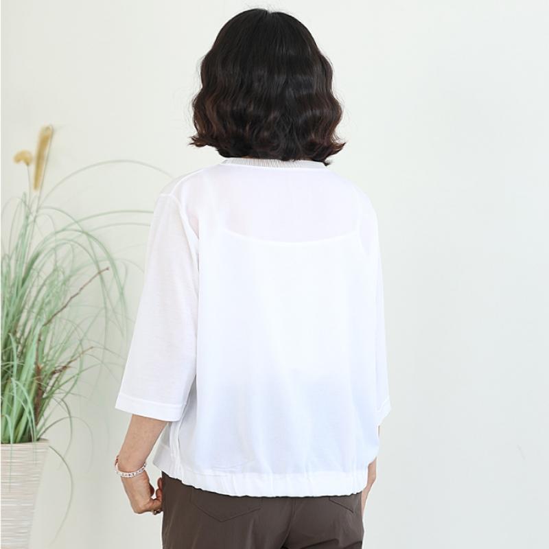 Shiz Madam Women S Secret Garden 3 4 Sleeve Stretch Tee T57542