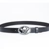 Retro Belt Skull Pentagram Fashion Trend Personality Youth Belt Cowhide Belt