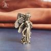 Copper Six winged angel God Nice Love Cupid Statue Space-saving Ornaments Brass Angel Figurines Tabletop Decorations Home Use Decor Accessories