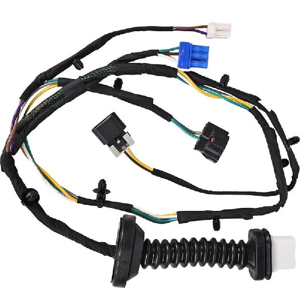 Rear Door Wiring Harness With Connector Wiring Harness Assembly Compatible With 2004-2010 Dodge Ram 1500 2500 3500 4500 5500 Replacement For