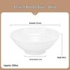 Zhishi 10-Zoll Melamin Nudelsuppenschüssel Set