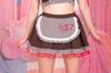 Clearstone SugarWhip Halloween Chocolate Maid Costume for Women (Brown)