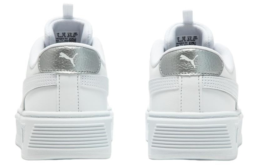 Women's Sneakers Puma Wmns Smash Platform v3 'Pop Up - White'