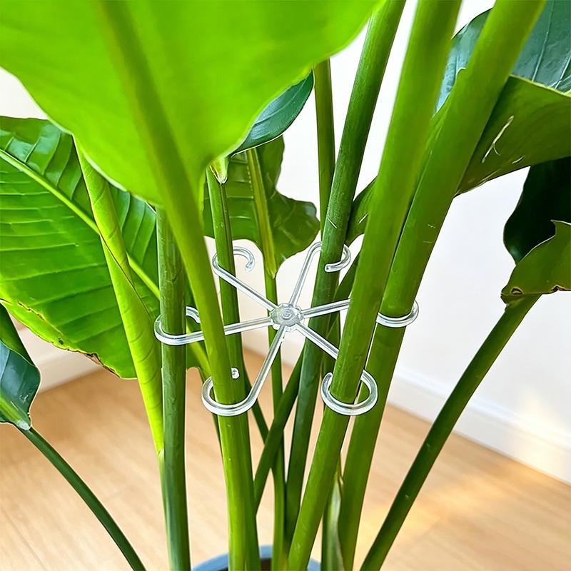 4PCS Plant Anti-Toppling Support Pole - Folding Green Plant Fixator Flower Hydroponic Garden Accessories ZWLZJ02