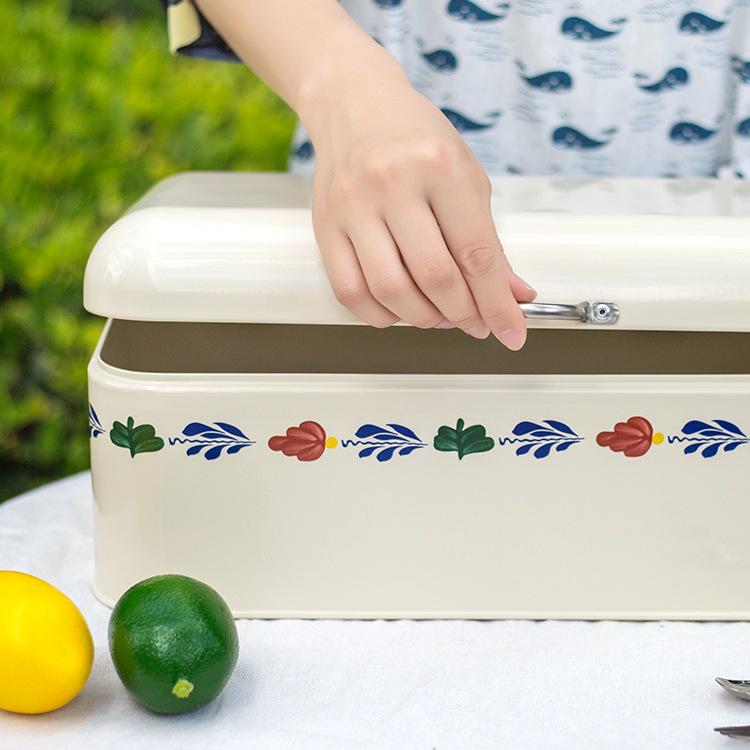 European Desktop Storage Box: Rust-Proof, Sun-Proof Organizer for Bread, Files, Cups, and Dishes