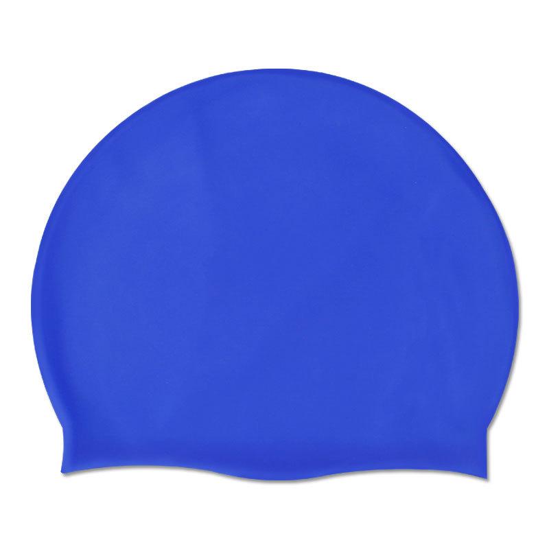 

Unisex Adult Silicone Swim Cap Waterproof Swimming Hat Non Slip Bathing Pool Hat Elastic Silicone Cap for Long and Short Hair One Size