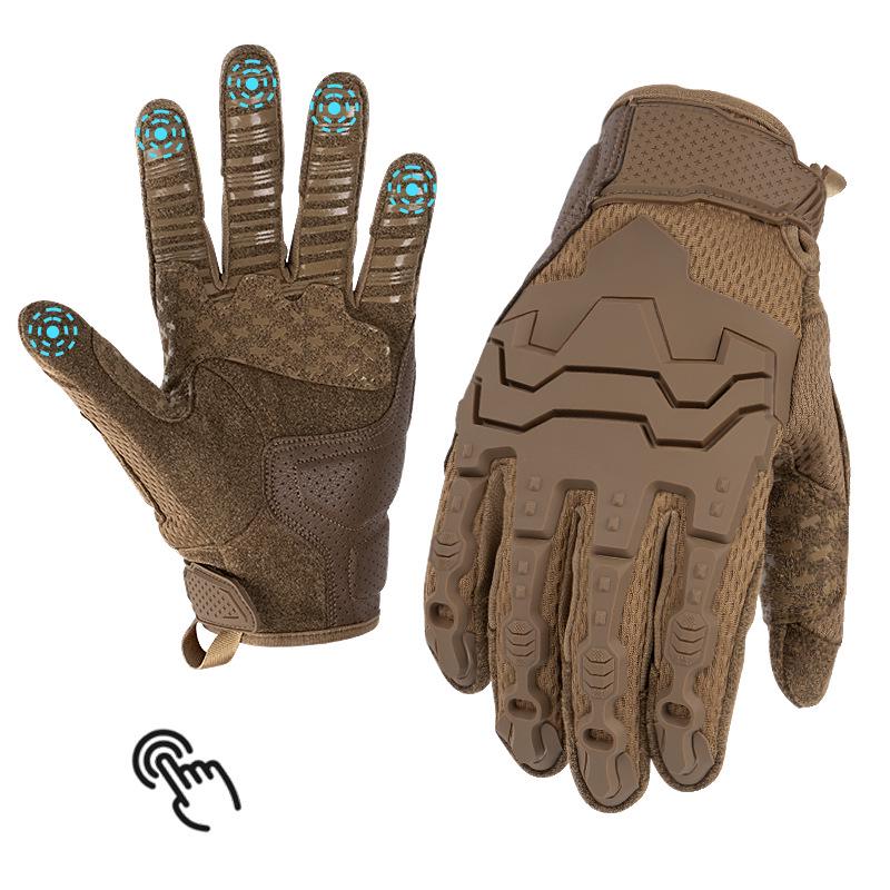 

Cross-Border Touchscreen Tactical Gloves: Impact-Resistant, Anti-Slip Outdoor Protection for Motorcycling Large