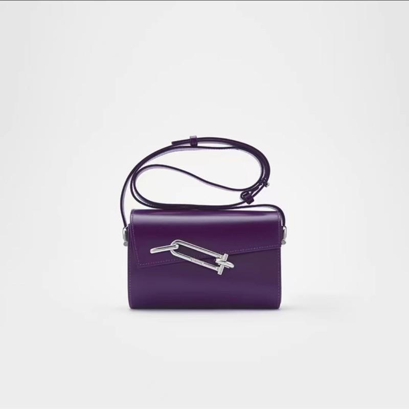 

TADFAB Medium Softie Genuine Leather Crossbody Shoulder Bag - Fashionable Soft Box Design