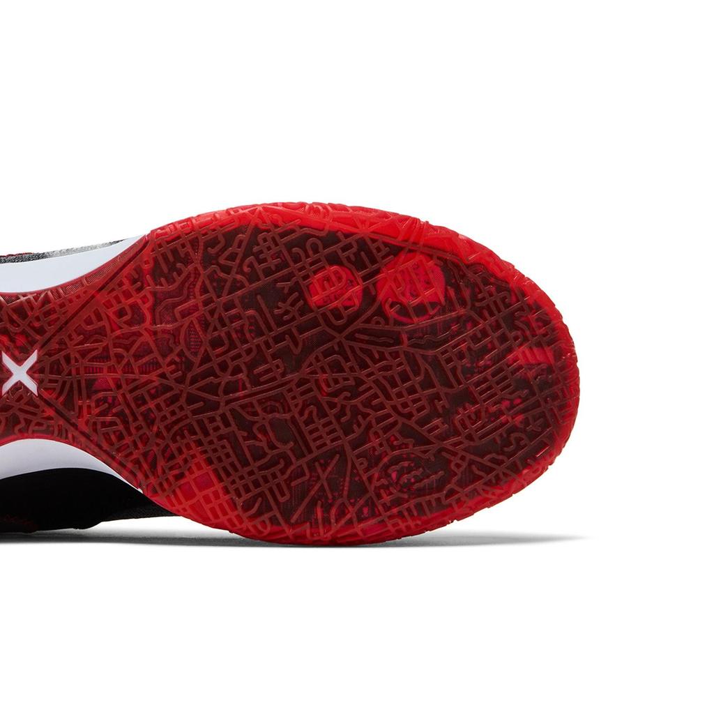 Nike Zoom LeBron NXXT Gen EP 'Bred' (Unisex) Scarpe da Basket Nero / Bianco / Nero / Rosso Universitario DR8788 001