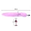 Plug Anal Toy For Women Adult Sex Product Sexy Fox Tail Anal Men Butt Plugs Stainles Steel Anal Plug Cosplay Sex Toys For Couple