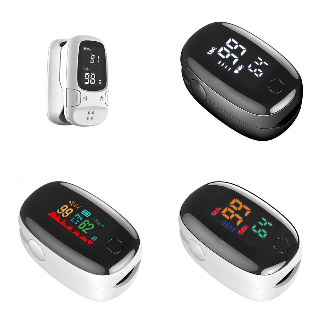 Fingertip Pulse Oximeter With Abs Material And Battery Power For Home Health Monitoring