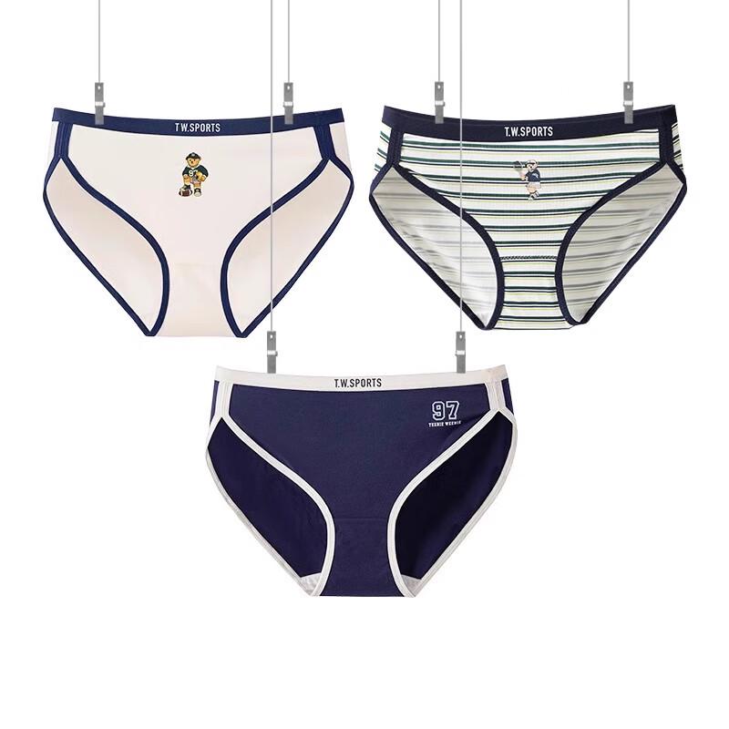 

TEENIE WEENIE Women s Cotton Retro Sport Briefs Multi-Pack S (approx. 88-110 lbs)