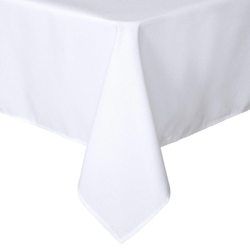 Rectangular Tablecloth Stain Resistant Polyester Table Covering Cloth for Dining Tables Easy To Clean and Maintain